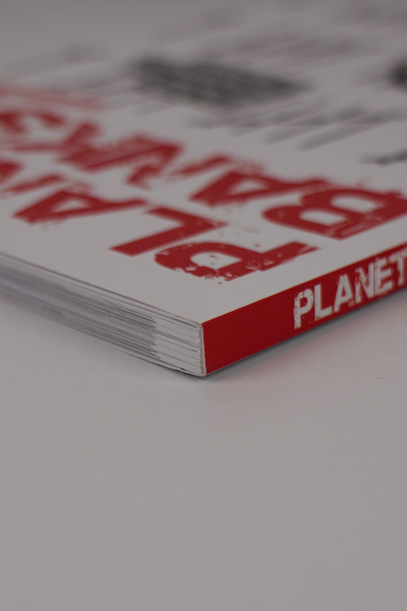 Close-up of the "Planet Banksy" book corner.